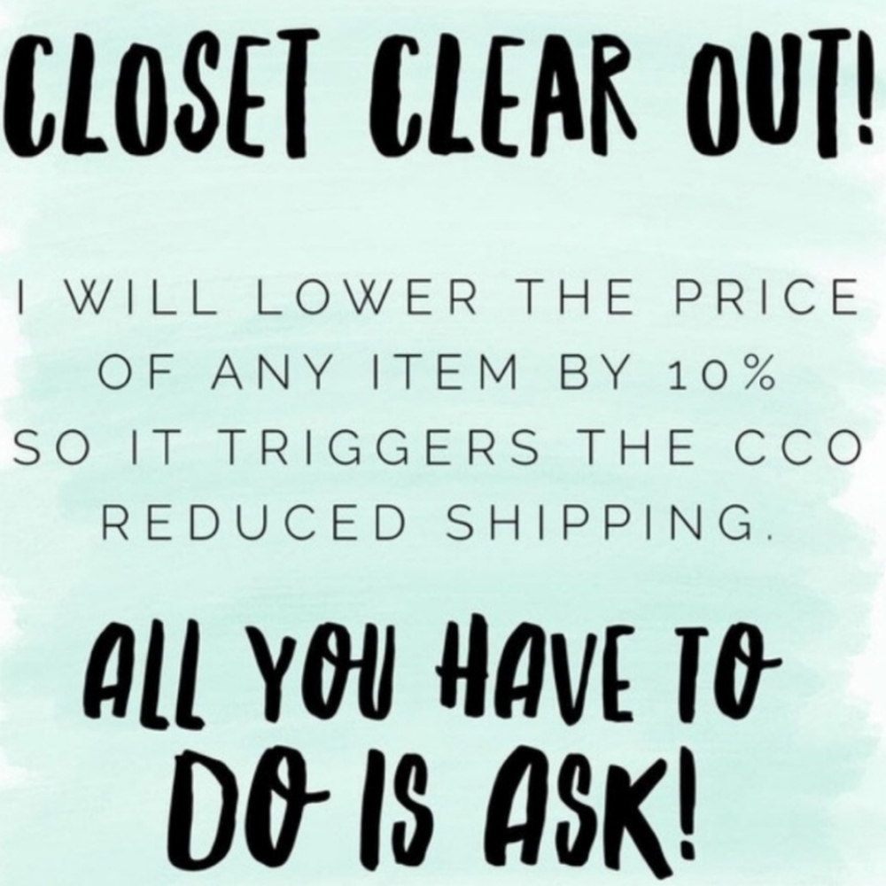 Closet Clear Out